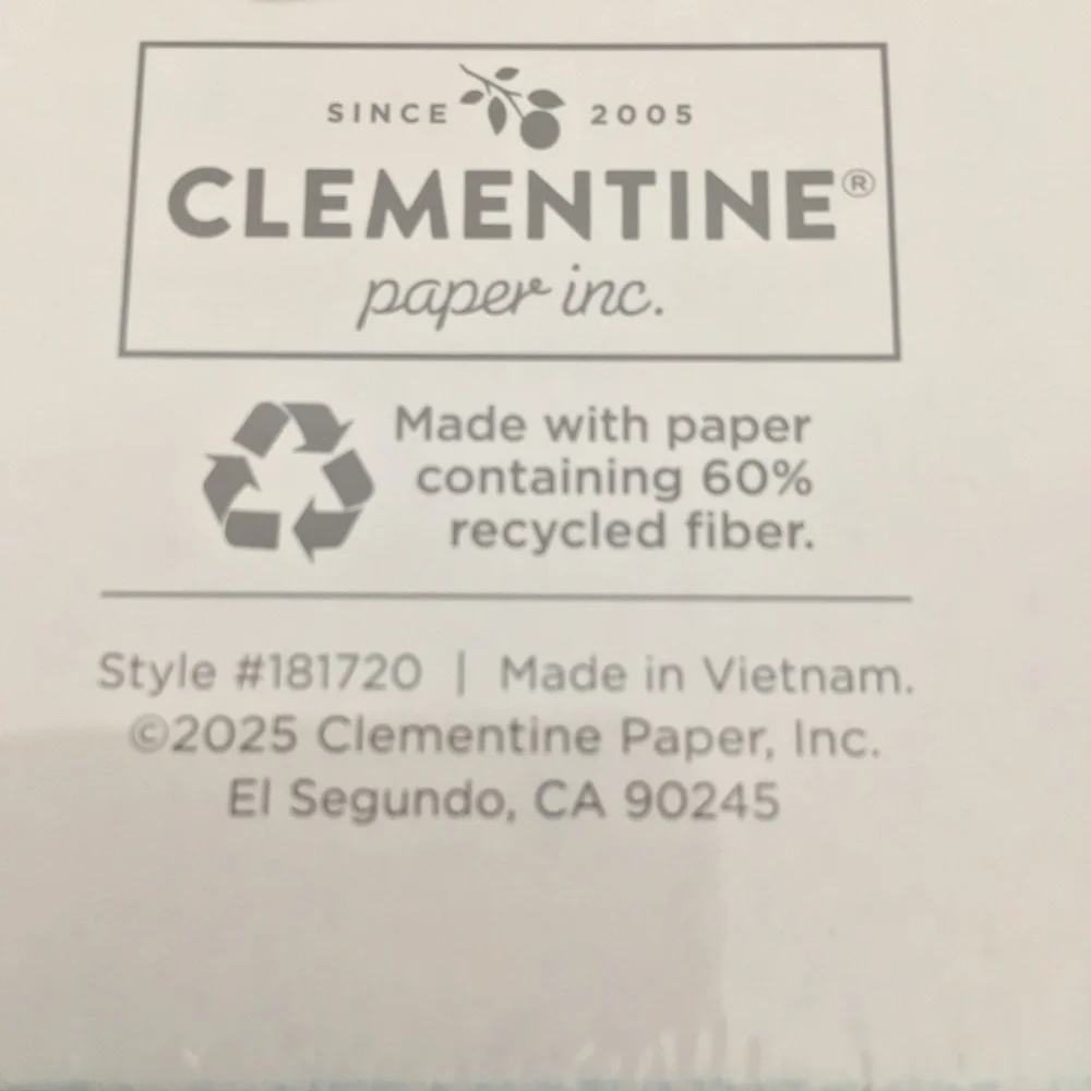 Clementine Paper Inc Secret Garden Notepad Set